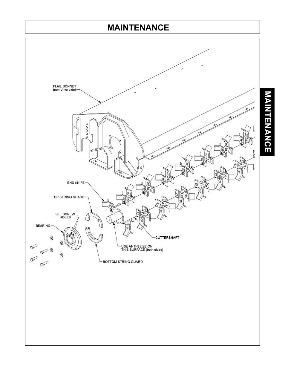 Maintenance | Tiger Products Co., Ltd JOHN DEERE 5101E User Manual | Page 119 / 210
