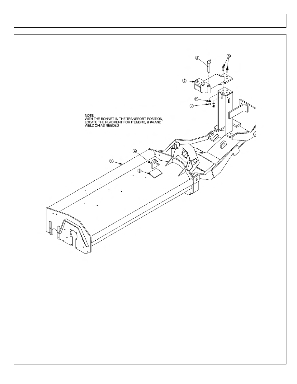 Side flail travel lock | Tiger Products Co., Ltd JOHN DEERE 5101E User Manual | Page 179 / 210