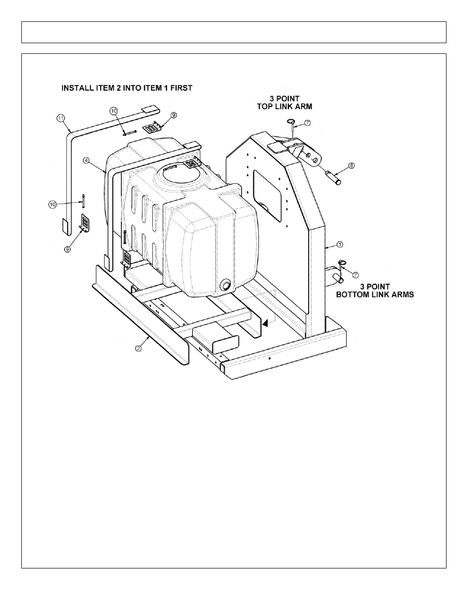 Wetcut 50 gallon tank - 3pnt mount | Tiger Products Co., Ltd JOHN DEERE 5101E User Manual | Page 190 / 210