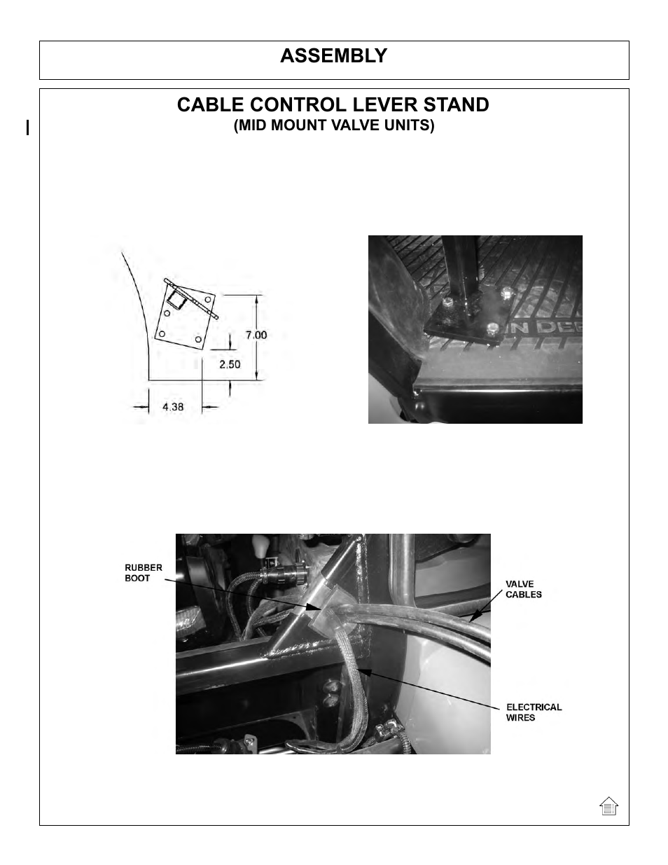 Assembly, Cable control lever stand | Tiger Products Co., Ltd JOHN DEERE 5101E User Manual | Page 32 / 210
