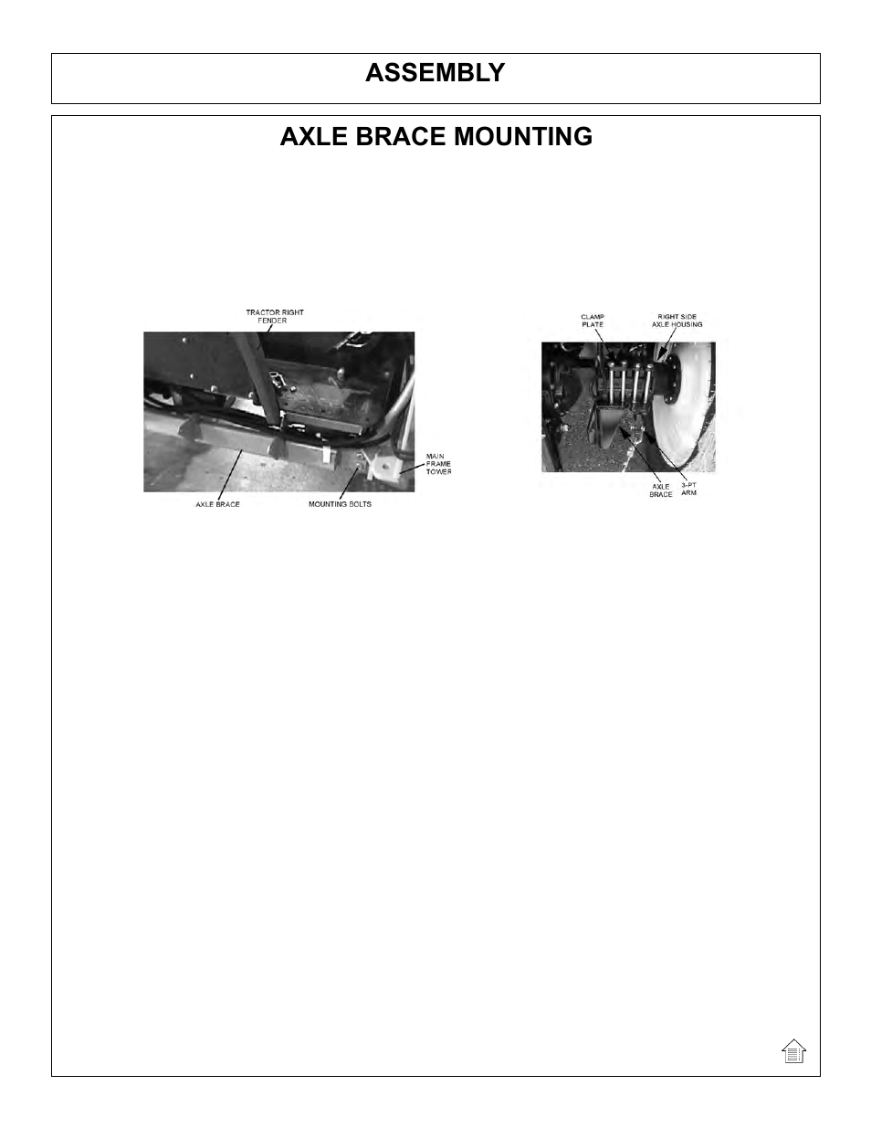 Assembly, Axle brace mounting | Tiger Products Co., Ltd JOHN DEERE 5101E User Manual | Page 43 / 210