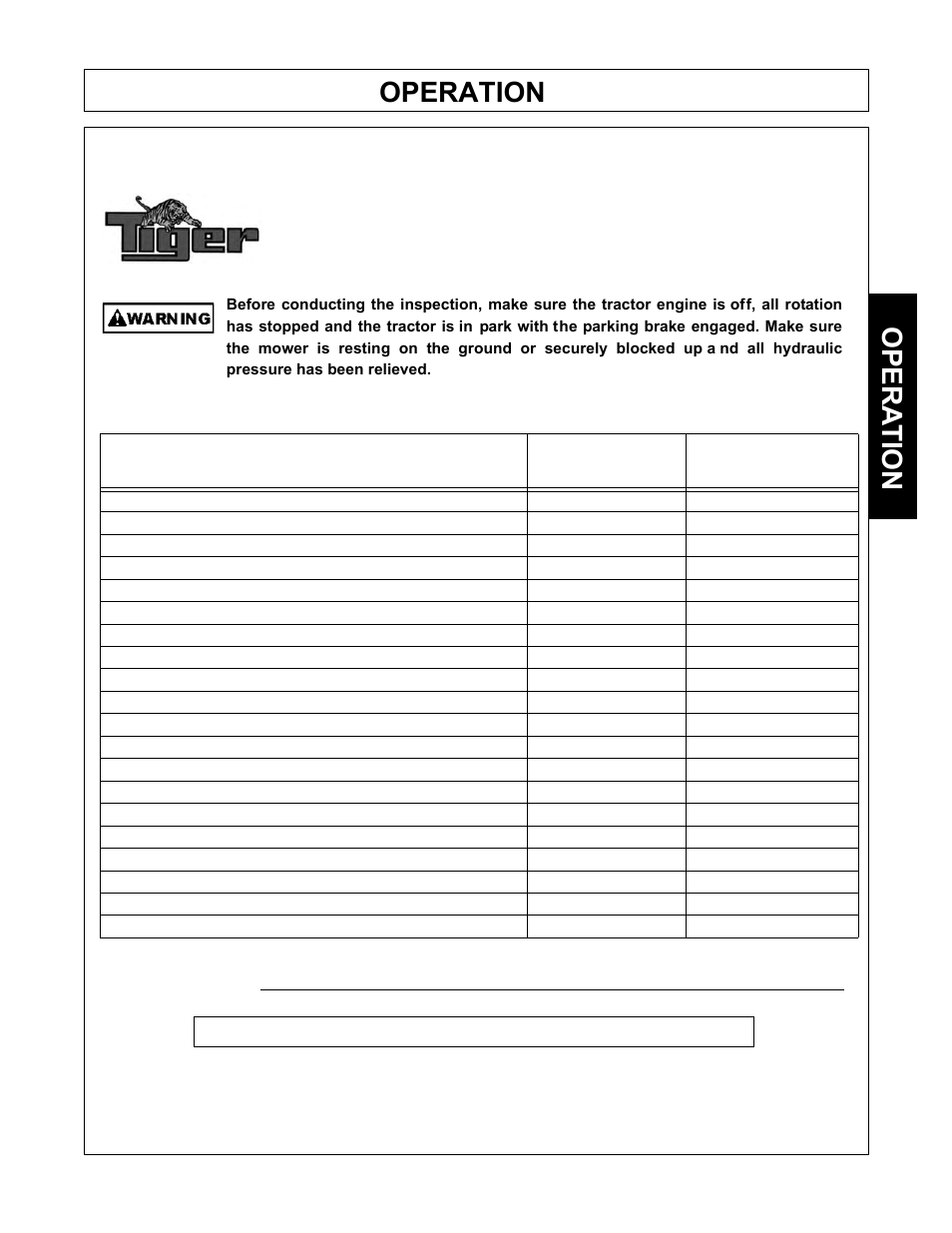 Operation, Opera tion | Tiger Products Co., Ltd JOHN DEERE 5101E User Manual | Page 71 / 210