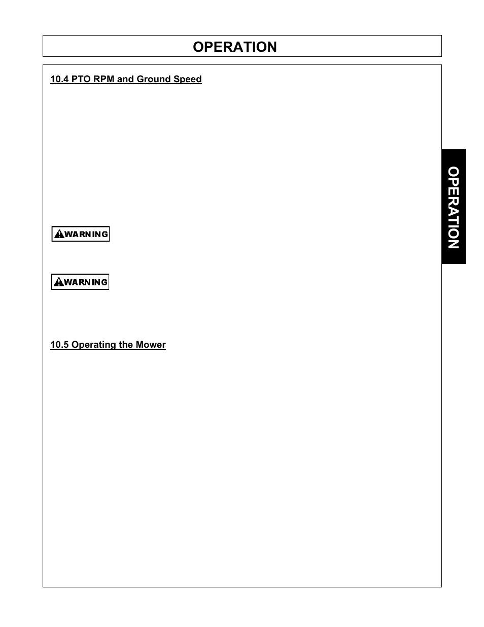Operation, Opera tion | Tiger Products Co., Ltd JOHN DEERE 5101E User Manual | Page 79 / 210