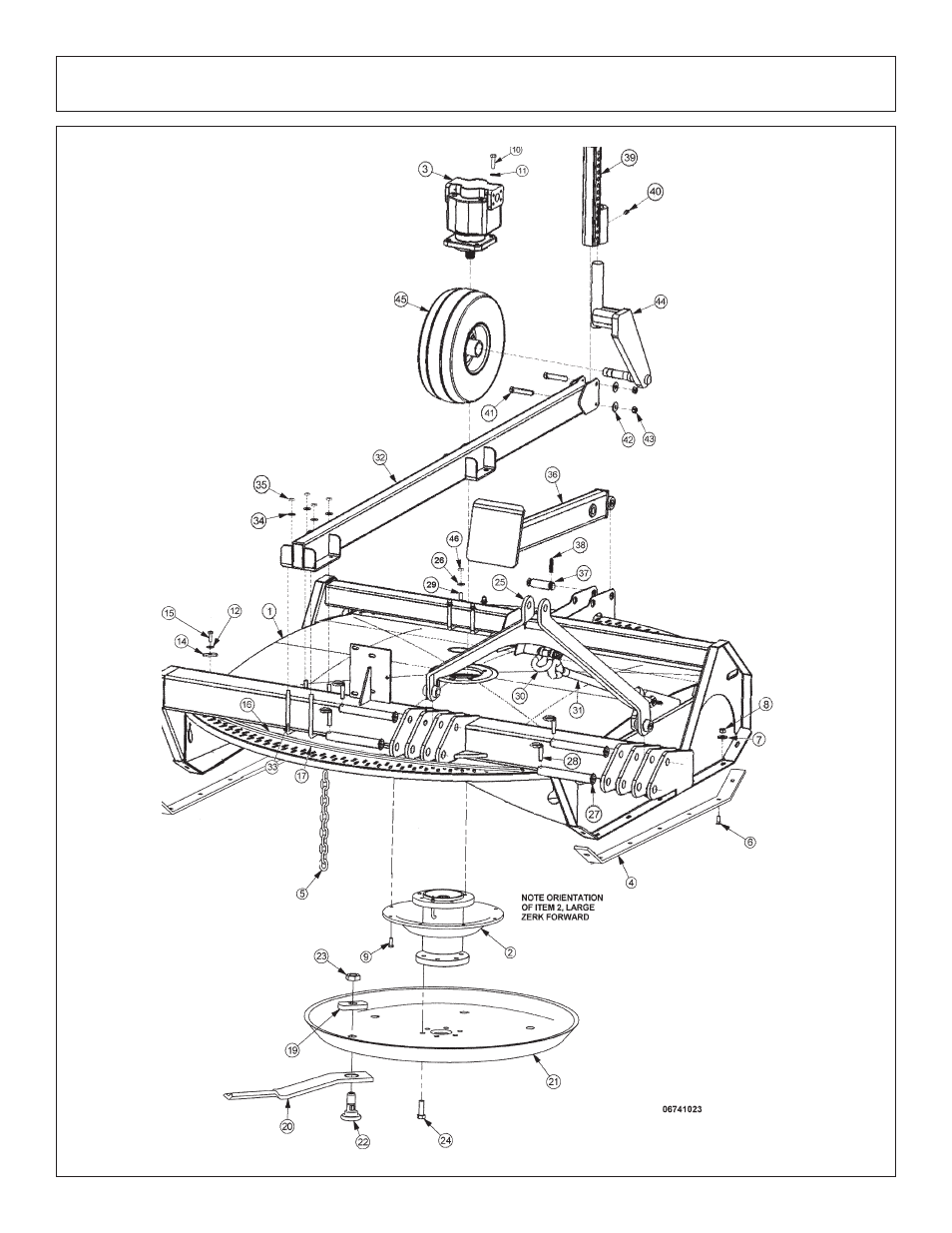 Trailkat® rear rotary deck assy | Tiger Products Co., Ltd JD 72-7520 User Manual | Page 114 / 144