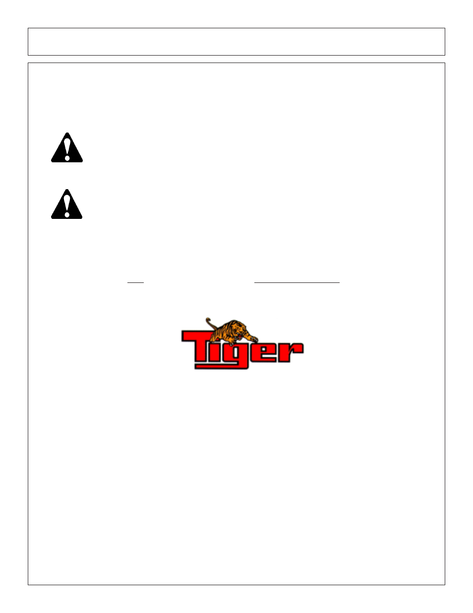 Safety, See your dealer | Tiger Products Co., Ltd JD 72-7520 User Manual | Page 15 / 144