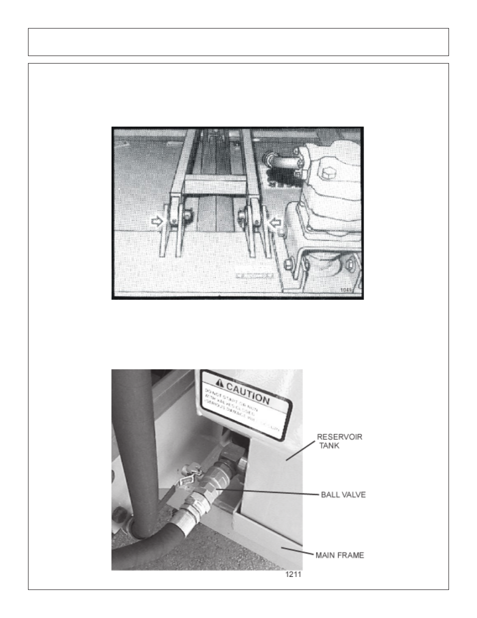 Maintenance ball valves, Greasing caster frame pivot points | Tiger Products Co., Ltd JD 72-7520 User Manual | Page 77 / 144