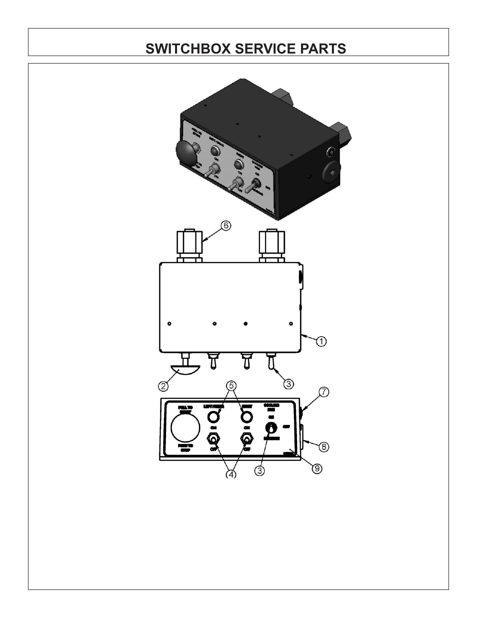 Switchbox service parts | Tiger Products Co., Ltd JD 5520 User Manual | Page 201 / 222