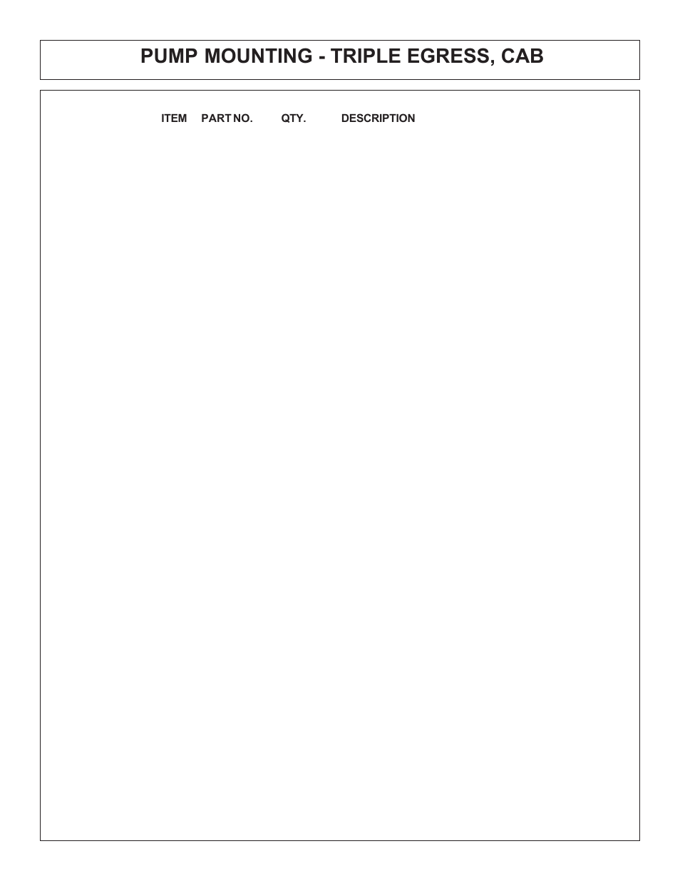 Pump mounting - triple egress, cab | Tiger Products Co., Ltd JD 5520 User Manual | Page 211 / 222