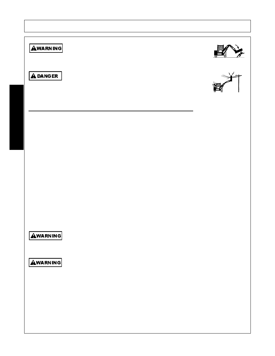 Operating the boom unit and attached head, Operation, Opera t ion | Tiger Products Co., Ltd CNH T6010-80 User Manual | Page 106 / 316