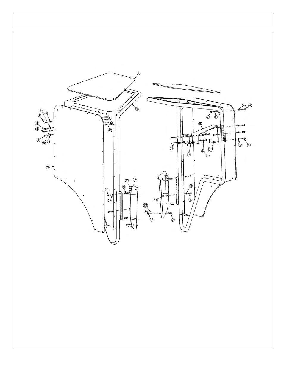 Safety screen, woc | Tiger Products Co., Ltd CNH T6010-80 User Manual | Page 206 / 316