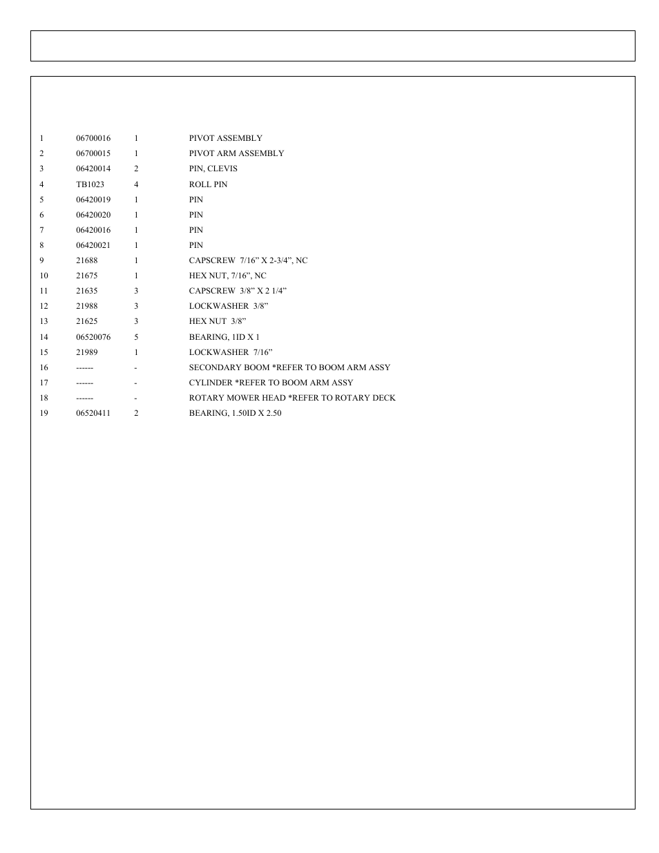 Legal rear stow rtry pivot assy | Tiger Products Co., Ltd CNH T6010-80 User Manual | Page 225 / 316