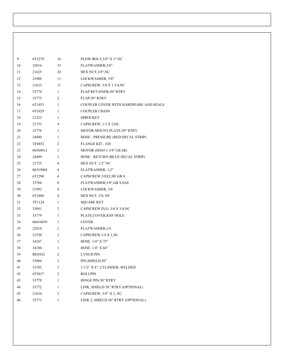 50in rotary mower assembly | Tiger Products Co., Ltd CNH T6010-80 User Manual | Page 229 / 316