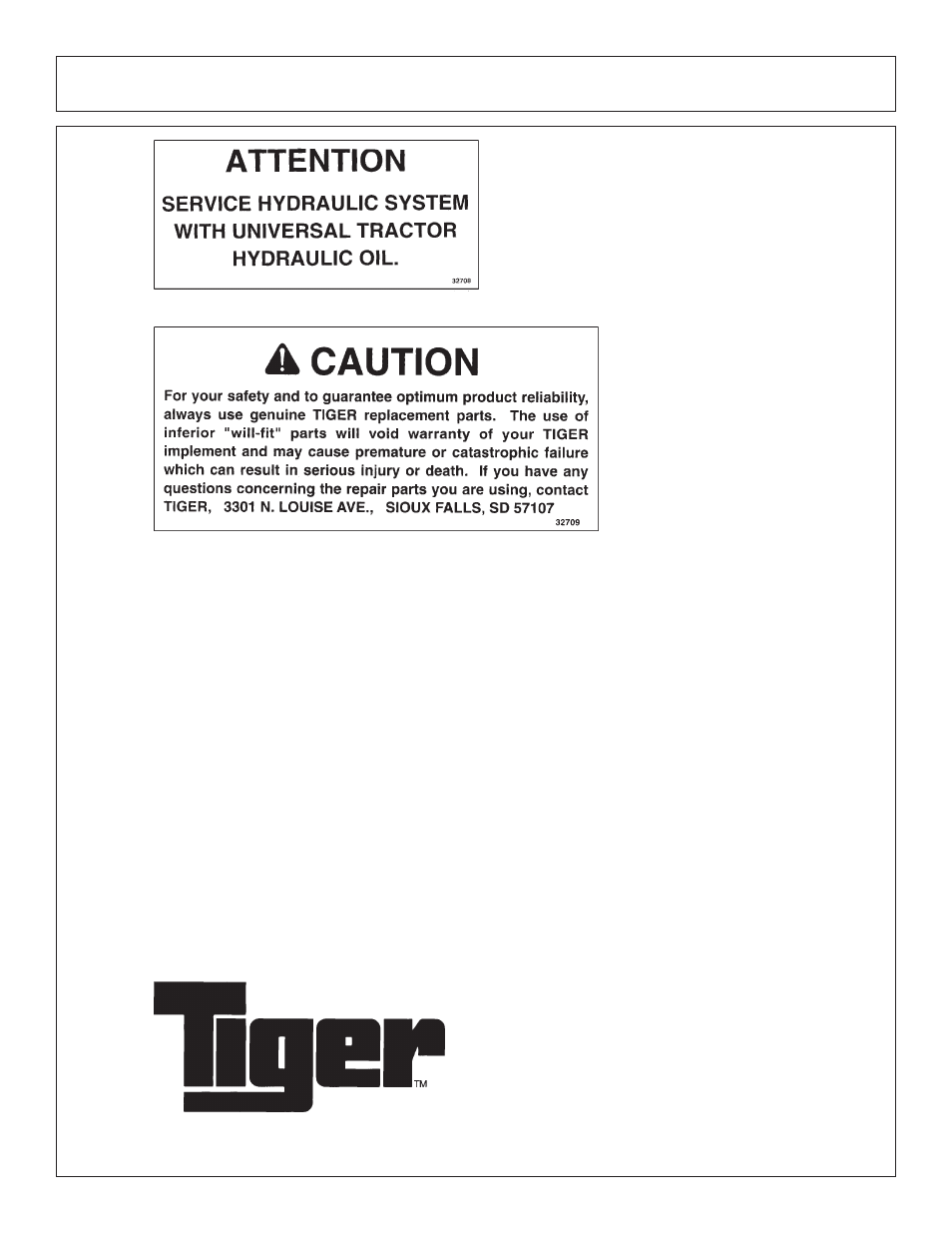 Safety | Tiger Products Co., Ltd CNH T6010-80 User Manual | Page 23 / 316