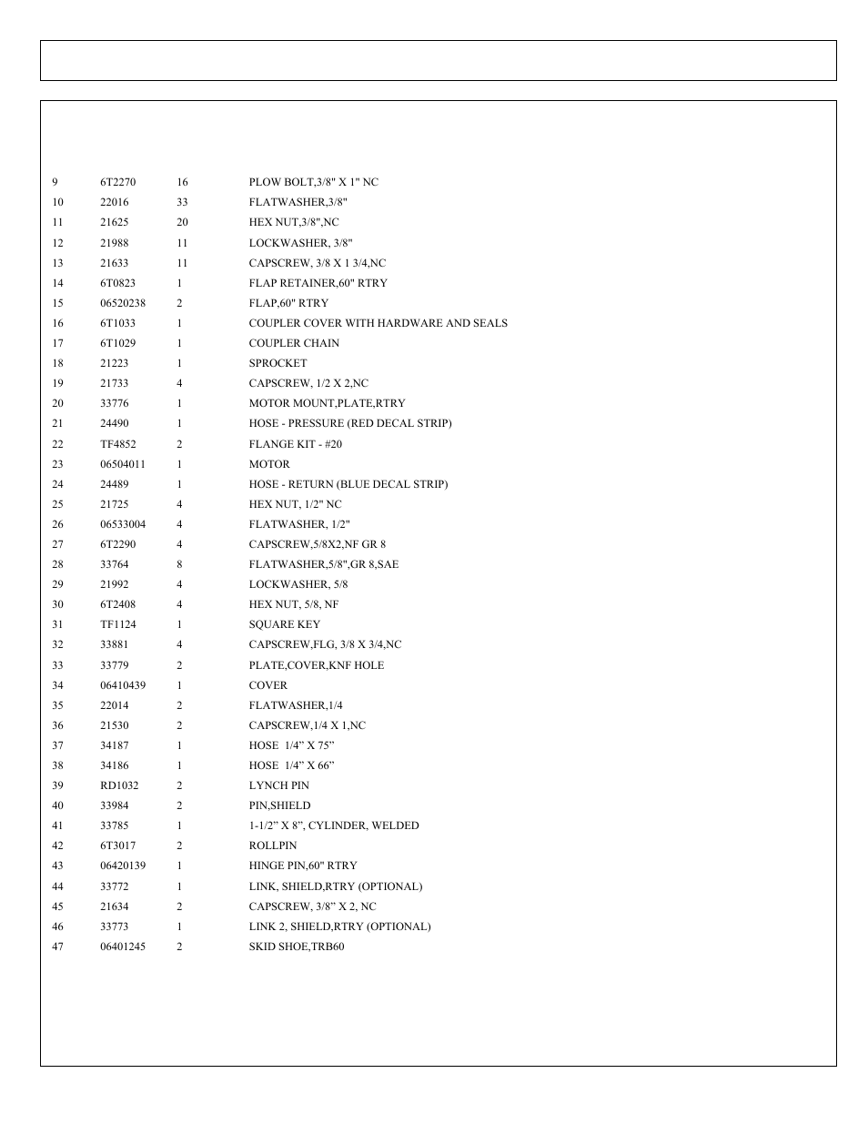 60in rotary mower assembly | Tiger Products Co., Ltd CNH T6010-80 User Manual | Page 231 / 316