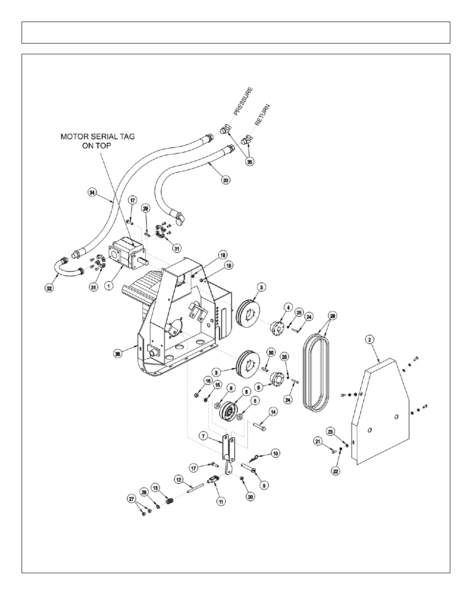 50in flail drive assembly | Tiger Products Co., Ltd CNH T6010-80 User Manual | Page 236 / 316