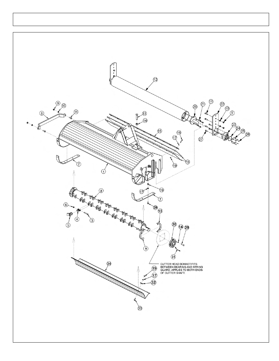 63in flail mower assembly | Tiger Products Co., Ltd CNH T6010-80 User Manual | Page 244 / 316