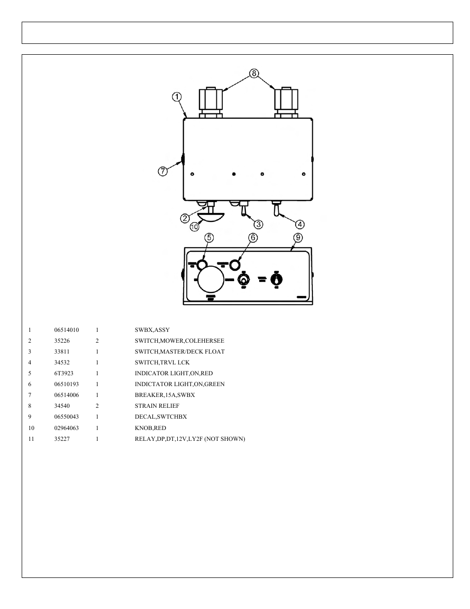 Manual lift valve switch box | Tiger Products Co., Ltd CNH T6010-80 User Manual | Page 268 / 316