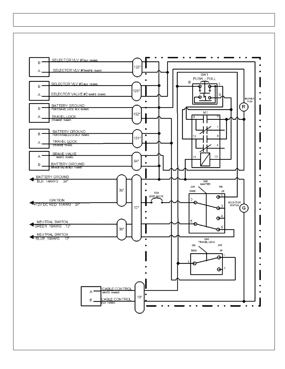 Manual lift valve schematic | Tiger Products Co., Ltd CNH T6010-80 User Manual | Page 269 / 316