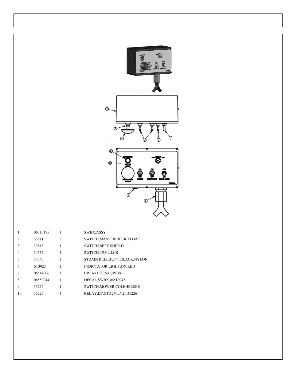 Electronic lift valve switch box | Tiger Products Co., Ltd CNH T6010-80 User Manual | Page 270 / 316