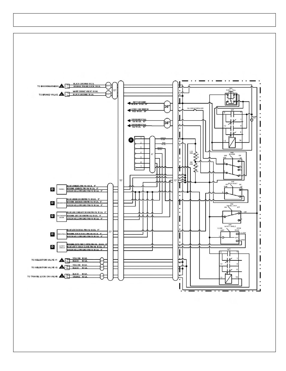 Electronic lift valve schematic - rear stow | Tiger Products Co., Ltd CNH T6010-80 User Manual | Page 271 / 316