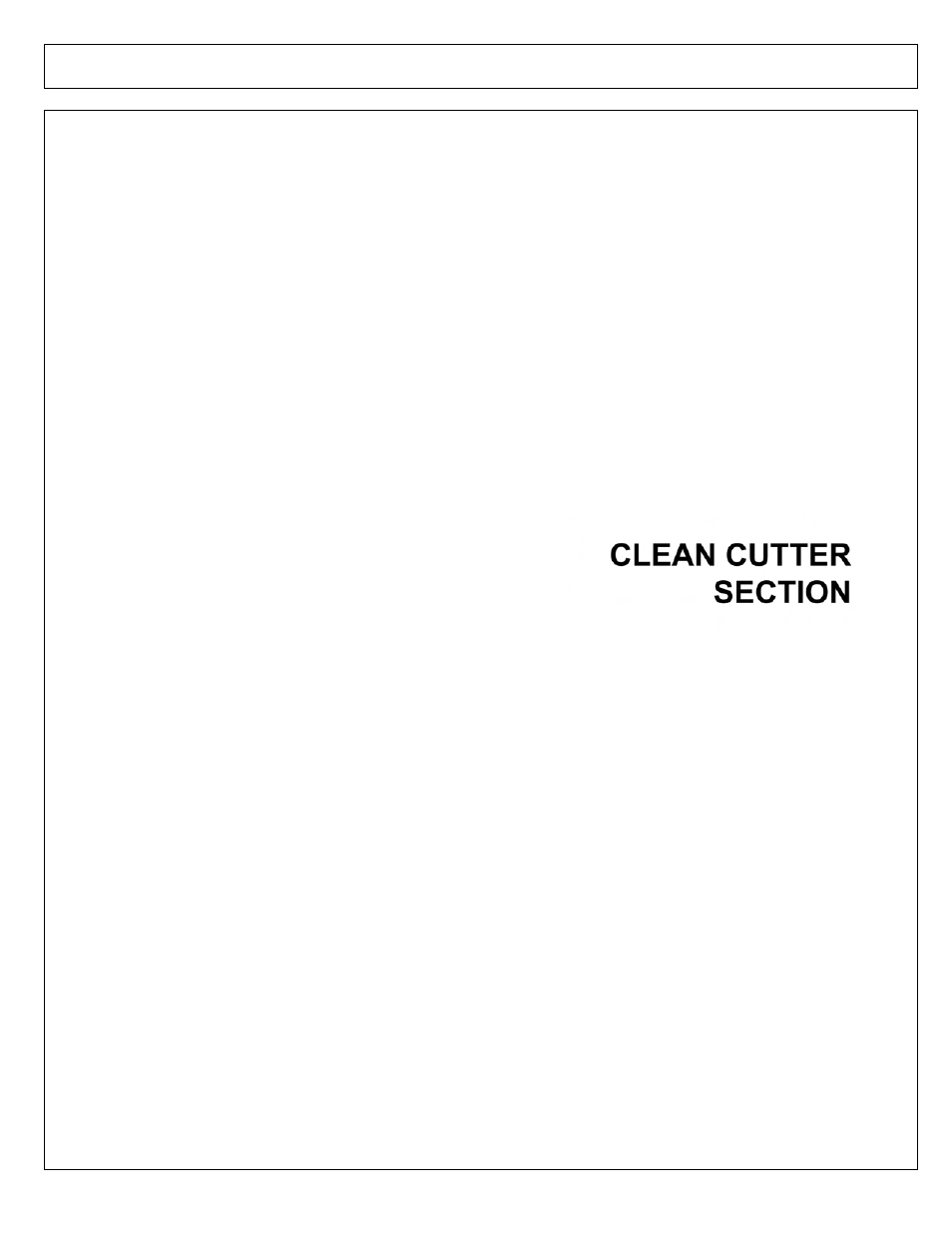 Clean cutter head | Tiger Products Co., Ltd CNH T6010-80 User Manual | Page 281 / 316