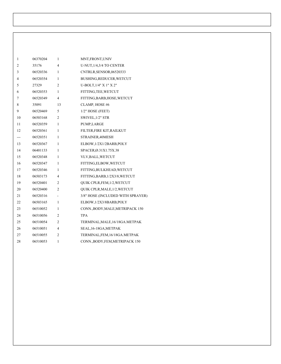 Wetcut front plumbing - large mowers | Tiger Products Co., Ltd CNH T6010-80 User Manual | Page 305 / 316