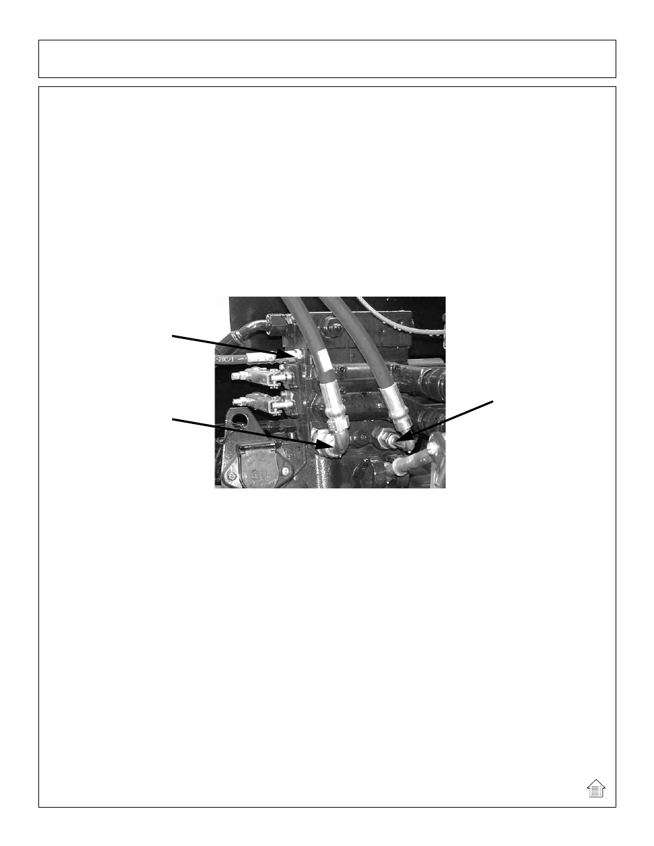 Assembly, Load sense hose routing - open center | Tiger Products Co., Ltd CNH T6010-80 User Manual | Page 45 / 316