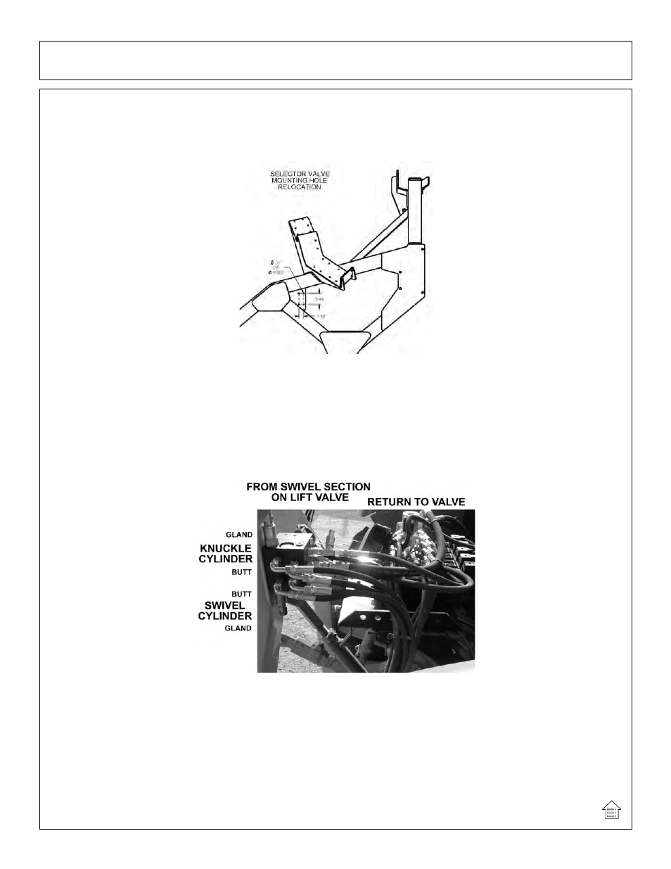 Assembly, Selector valve relocation, Selector valve installation | Tiger Products Co., Ltd CNH T6010-80 User Manual | Page 65 / 316