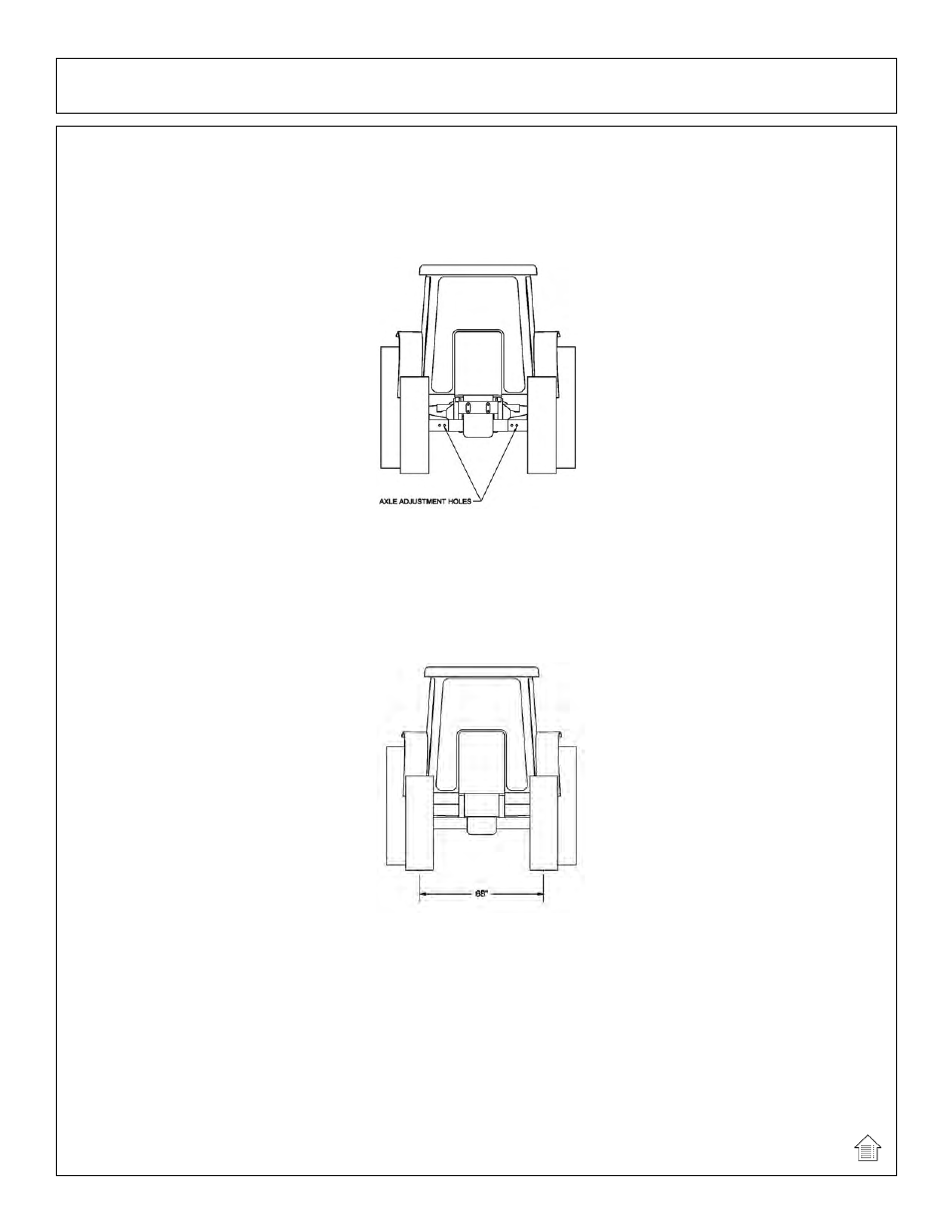 Assembly, 2wd front axle adjustment, 4wd front wheel adjustment | Tiger Products Co., Ltd CNH T6010-80 User Manual | Page 71 / 316