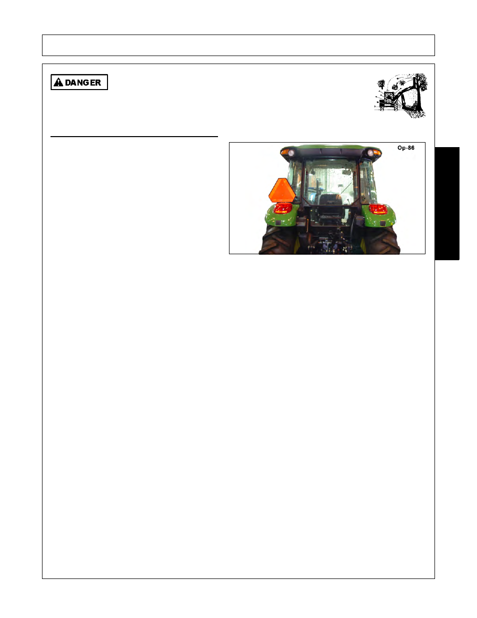 3 tractor lighting and smv emblem, Operation, Opera tion | Tiger Products Co., Ltd CNH T6010-80 User Manual | Page 79 / 316