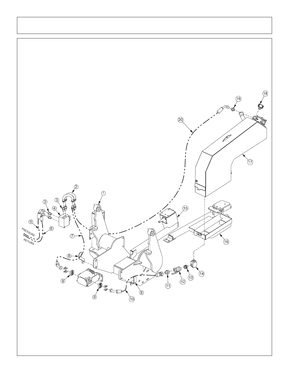 Tractor mount kit - hydraulics 5101e - loader | Tiger Products Co., Ltd JD 5083E User Manual | Page 108 / 182