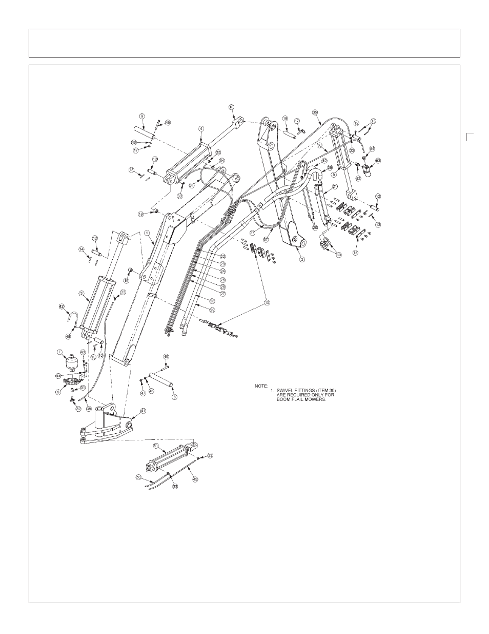 Cheetah boom arm assembly | Tiger Products Co., Ltd JD 5083E User Manual | Page 134 / 182