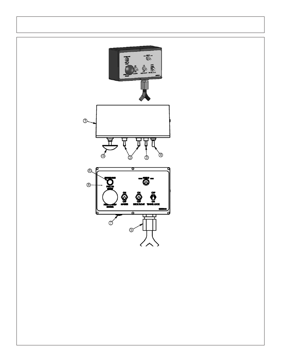 Joystick switchbox service parts | Tiger Products Co., Ltd JD 5083E User Manual | Page 166 / 182