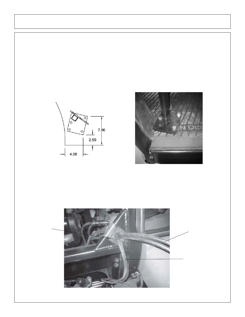 Assembly, Cable control lever stand (mid-mount units) | Tiger Products Co., Ltd JD 5083E User Manual | Page 47 / 182