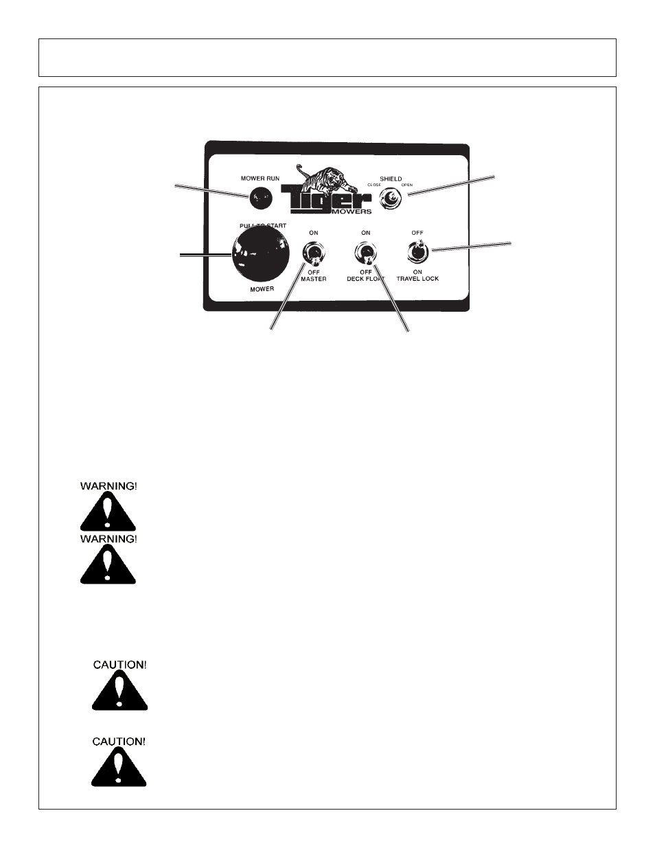 Operation, Joystick control switch box | Tiger Products Co., Ltd JD 5083E User Manual | Page 64 / 182