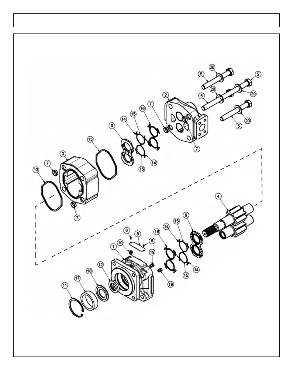 60in tsr rotary motor breakdown | Tiger Products Co., Ltd JD 5065 / 5085 - 5105M User Manual | Page 176 / 232