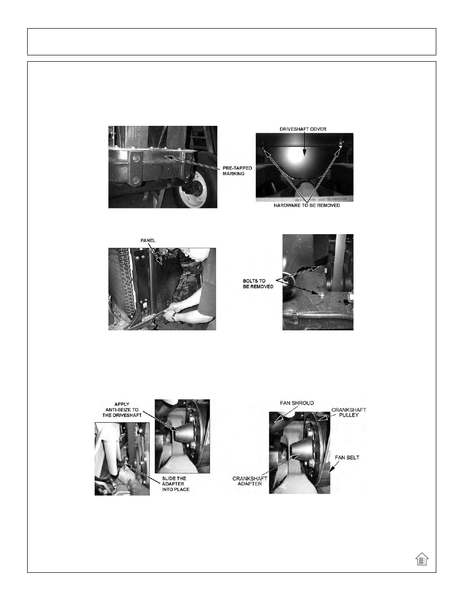 Assembly, Crankshaft access | Tiger Products Co., Ltd JD 5065 / 5085 - 5105M User Manual | Page 34 / 232