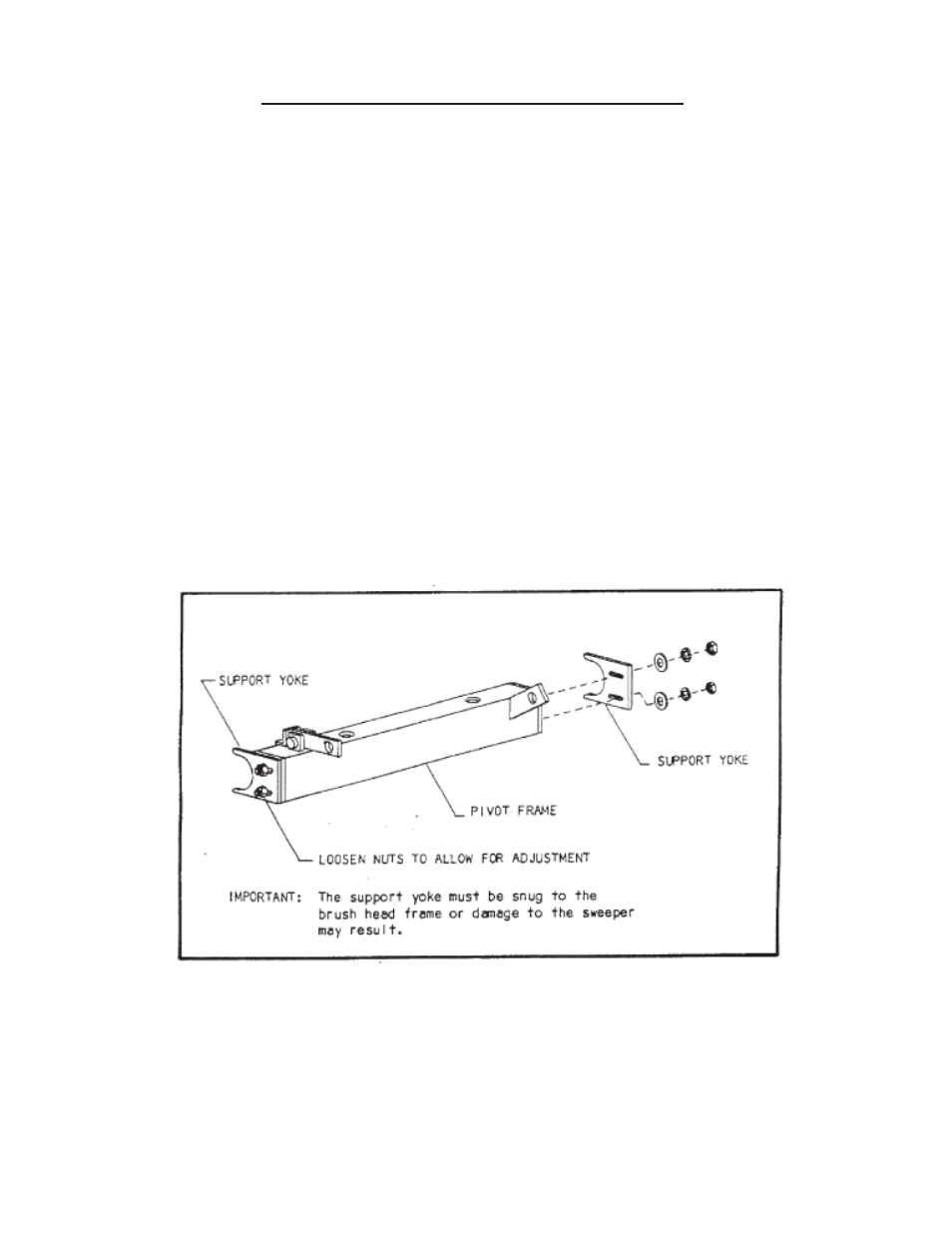 Support yoke adjustment | Tiger Products Co., Ltd NH TS100-135A User Manual | Page 12 / 20