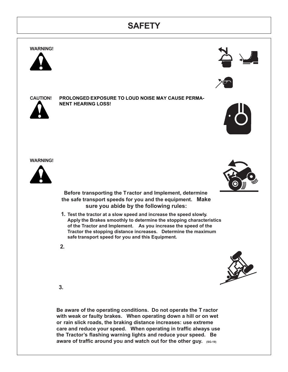 Safety | Tiger Products Co., Ltd COUGAR BOOM 7X30 User Manual | Page 11 / 188