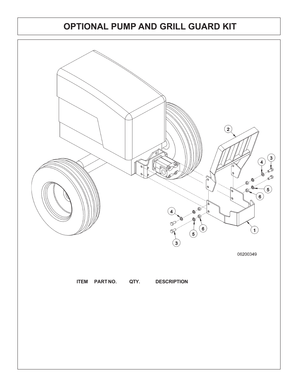 Optional pump and grill guard kit | Tiger Products Co., Ltd COUGAR BOOM 7X30 User Manual | Page 126 / 188