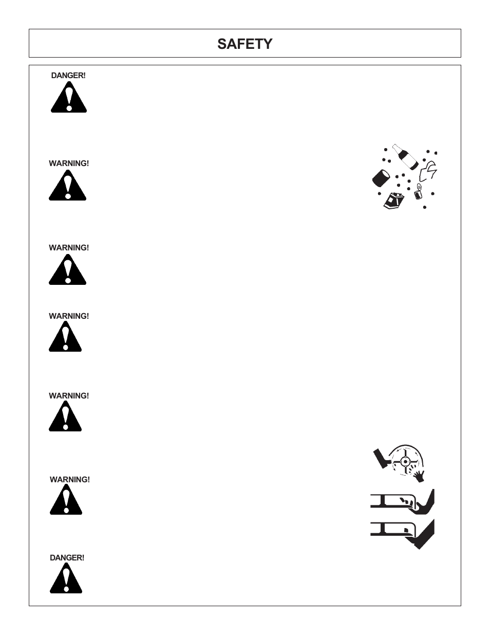 Safety | Tiger Products Co., Ltd COUGAR BOOM 7X30 User Manual | Page 14 / 188