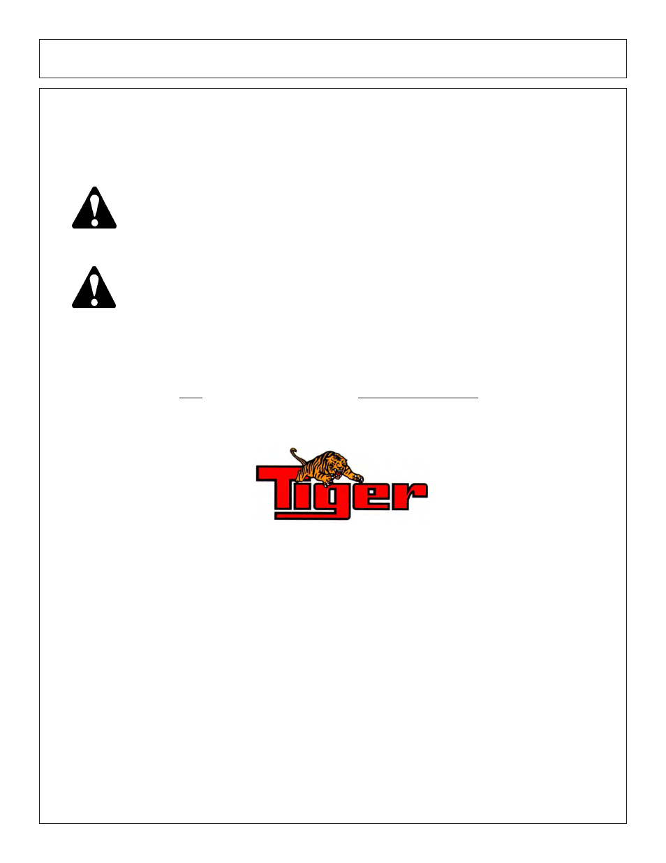 Safety, See your dealer | Tiger Products Co., Ltd 6020009 User Manual | Page 17 / 150