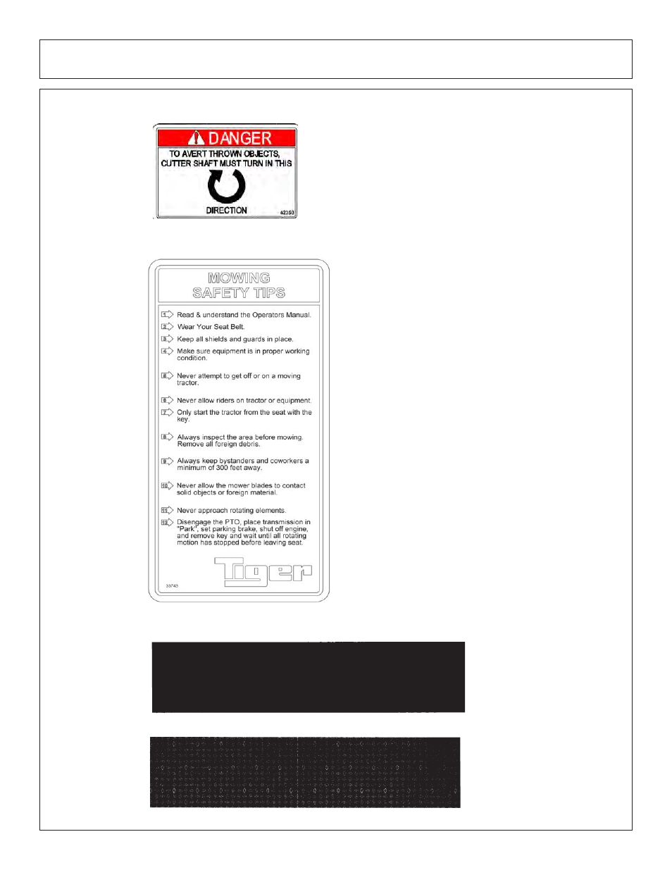 Safety | Tiger Products Co., Ltd 6020009 User Manual | Page 19 / 150