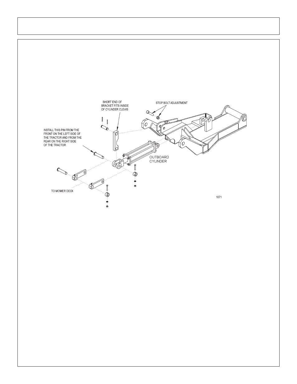 Assembly deck / motor feedline, Deck mounting | Tiger Products Co., Ltd 6020009 User Manual | Page 45 / 150