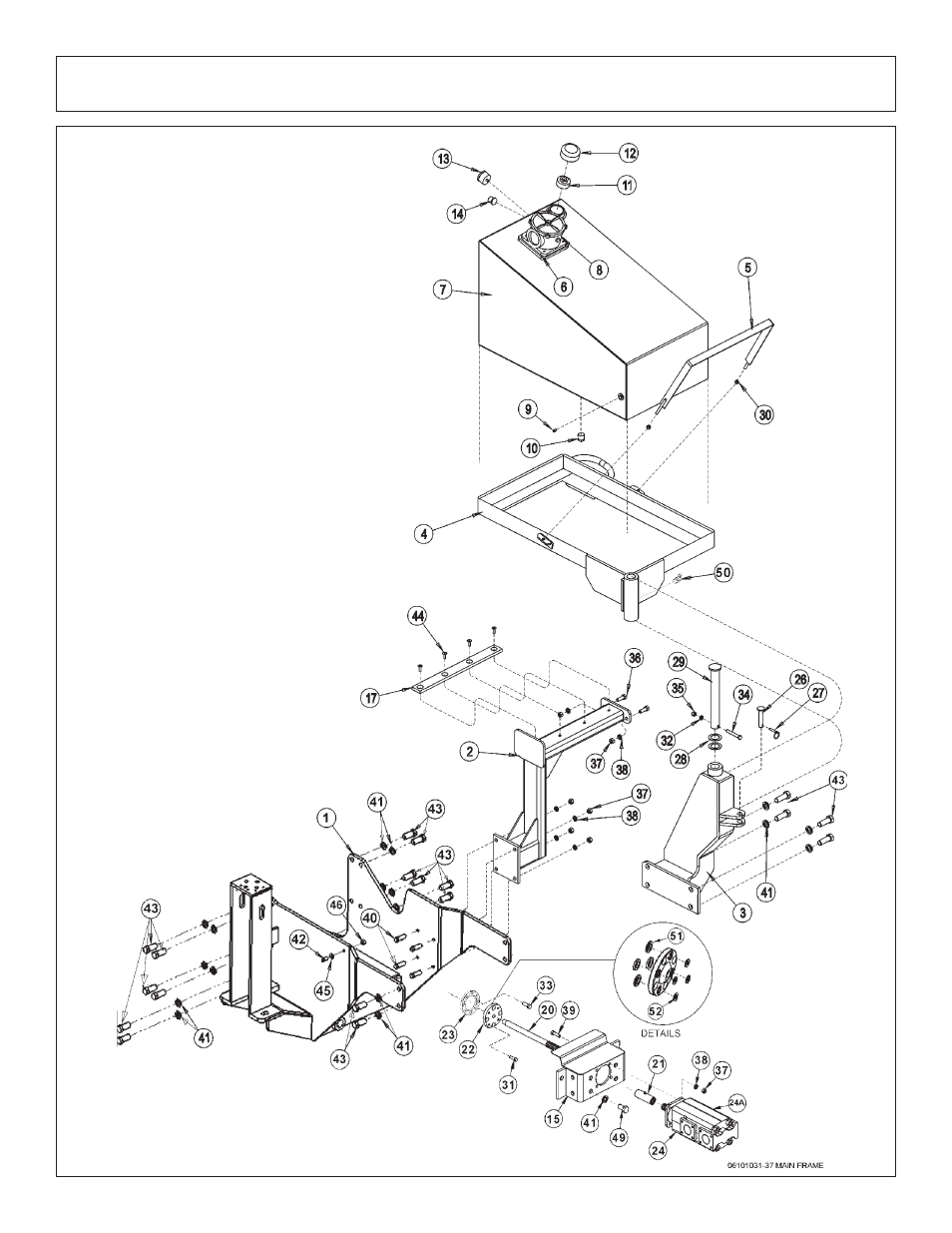 Tractor mount kit - main frame | Tiger Products Co., Ltd 6020009 User Manual | Page 88 / 150