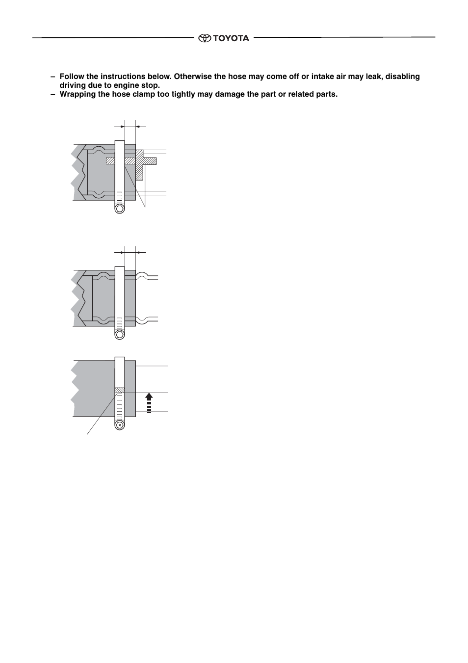 Air hose and clamp, Oil and coolant | TOYOTA pmn User Manual | Page 27 / 64