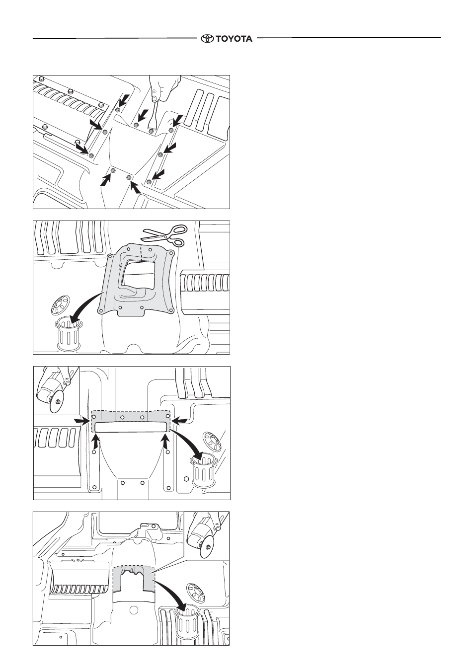 Underbody protection preparation, Undercover preparation | TOYOTA pmn User Manual | Page 34 / 64