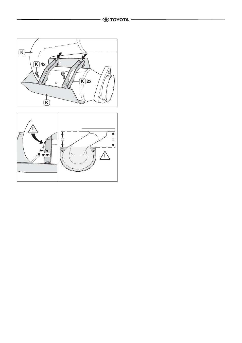 Pre-catalyser heat shield preparation, Install pre-catalyser heat shield | TOYOTA pmn User Manual | Page 41 / 64