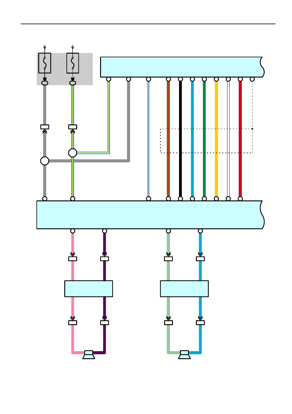 254 audio system for separate type amplifier | TOYOTA 2005 CAMRY User Manual | Page 137 / 251