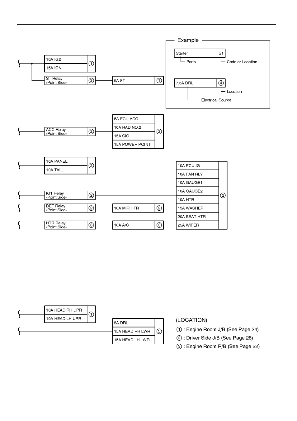 305 j | TOYOTA 2005 CAMRY User Manual | Page 158 / 251